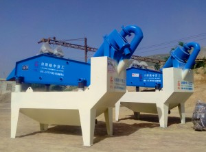 sand washing plant