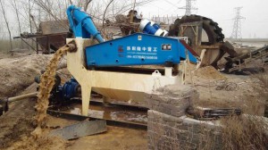 sand recycling machine