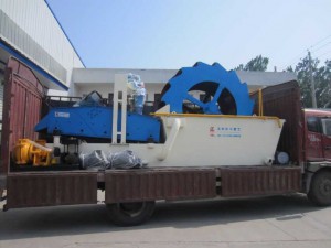 sand washing and recycling machine