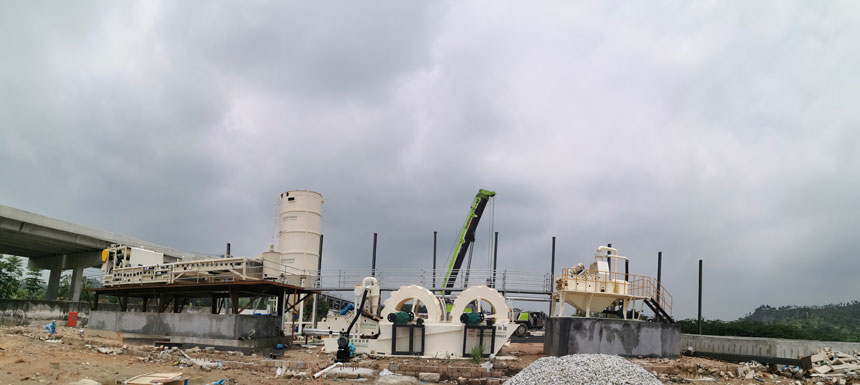 sand washing plant