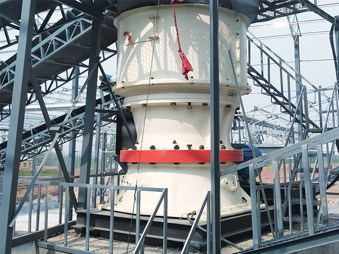 Single-cylinder cone crusher